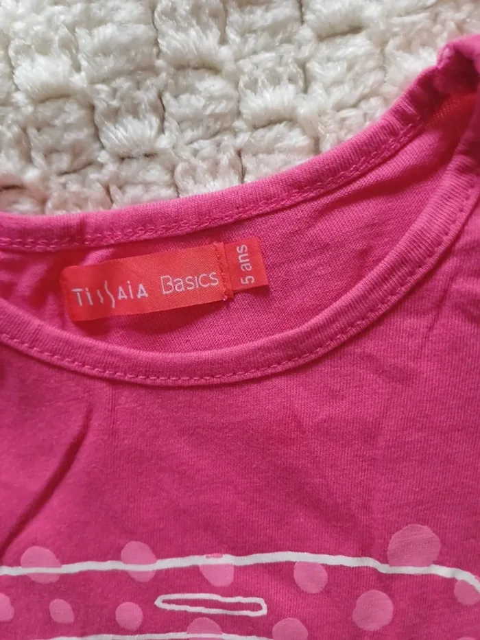 Tee shirt fushia adopte un chat - photo numéro 2