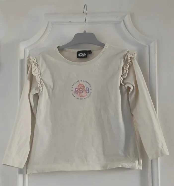 T-shirt manche longue fille Star Wars - photo numéro 2