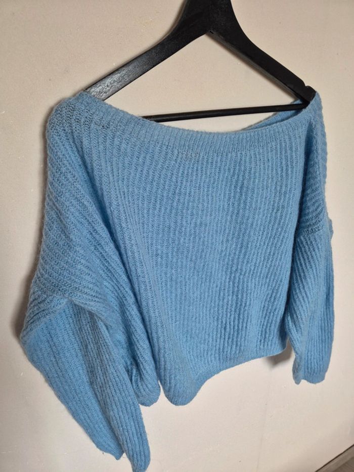 pull laine et mohair  Nais taille M - photo numéro 9