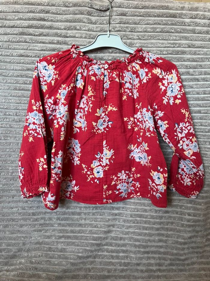 Blouse gaze de coton - Bonton - 8 ans - photo numéro 2