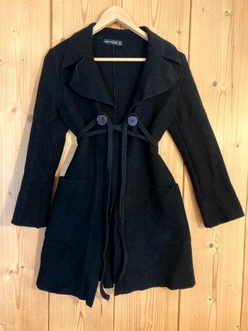 Manteau laine bouillie cop copine