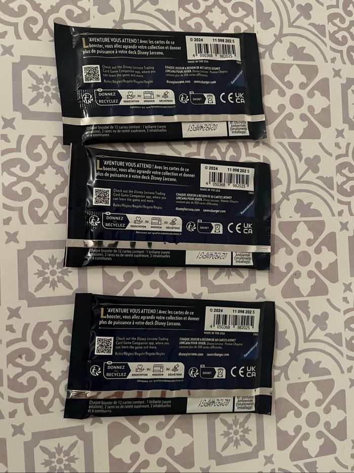 Artset Booster Lorcana Chapitre 1 - photo numéro 2