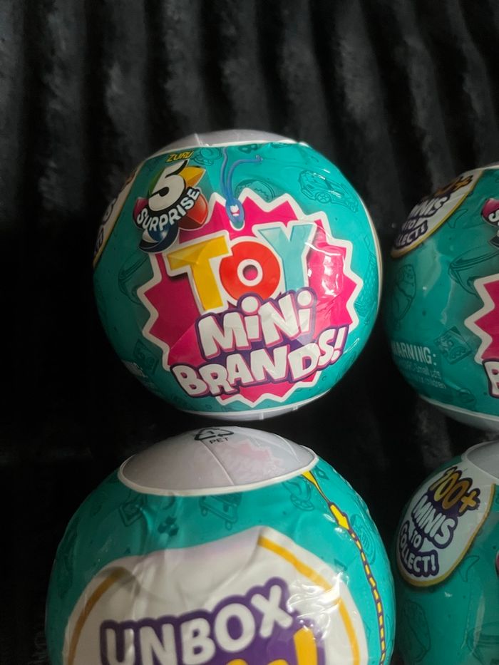 4 boules Mini brands - photo numéro 2