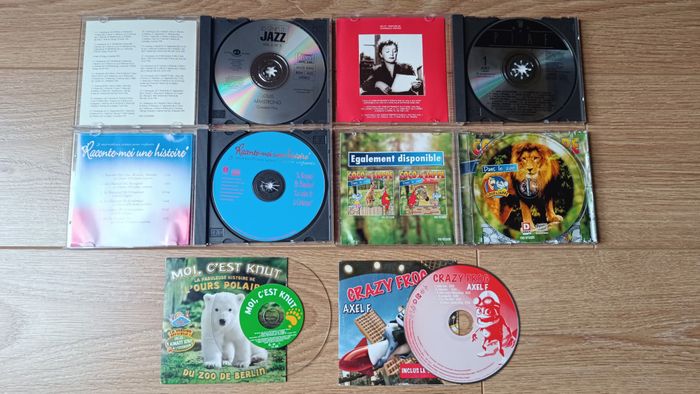 CD enfants et adultes. 0,50€ le CD - photo numéro 2