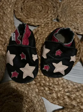 Chaussons cuir taille M