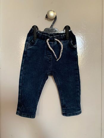 Jean bébé bleu 6 mois