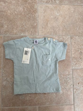 Tee shirt petit bateau neuf