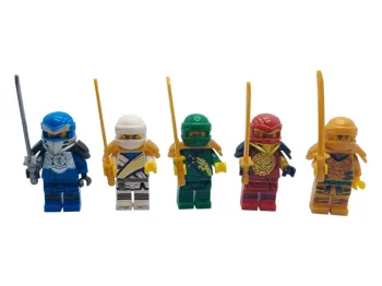 Lot de 5 Figurines Ninja-Lego Compatible