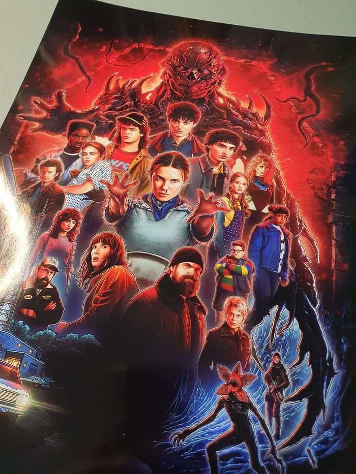 Stranger things A4 poster affiche - photo numéro 3
