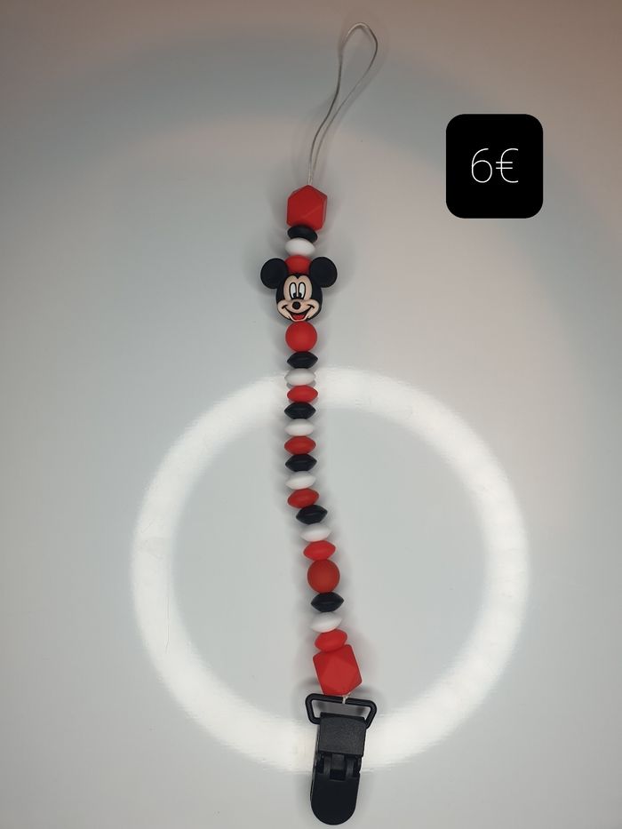 Attache tétine Mickey - photo numéro 3