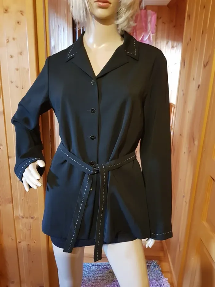 Veste noire un1deux2trois3