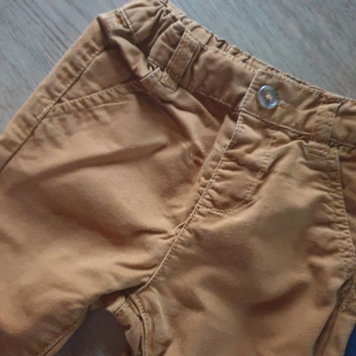 💚 Tee-shirt ML pantalon chino 6 mois Kiabi #emyfleury_6moisgarçon - photo numéro 3