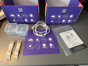 Tire lait main libre double pompage Lansinoh