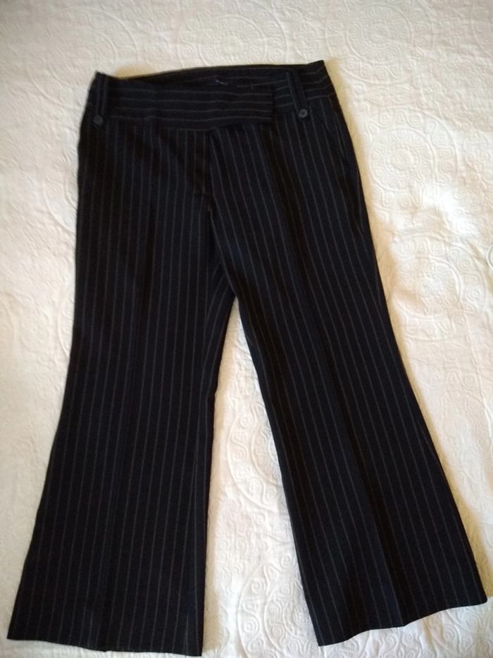 Pantalon large rayé - photo numéro 2