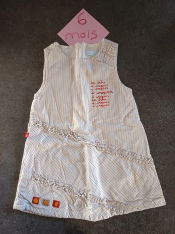 Robe "à croquer" 6 mois