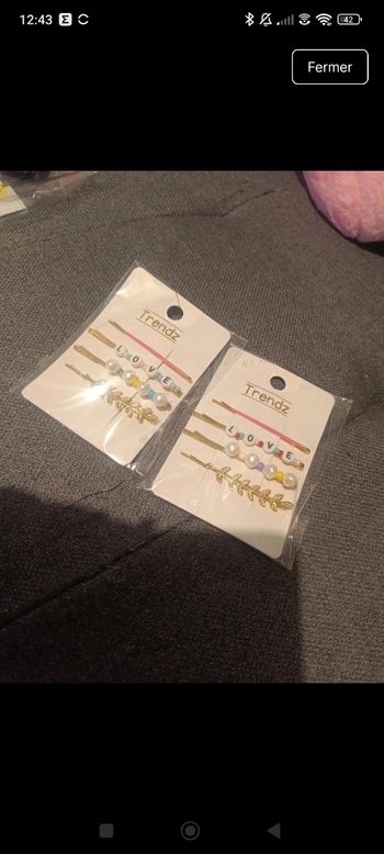 Barrette a cheveux 