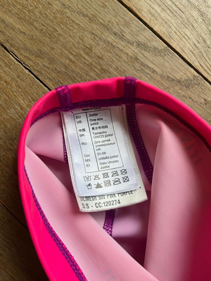 Bonnet de bain rose Nabaji 51-56 - photo numéro 3