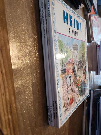 Lot de 4 livres : Heidi
