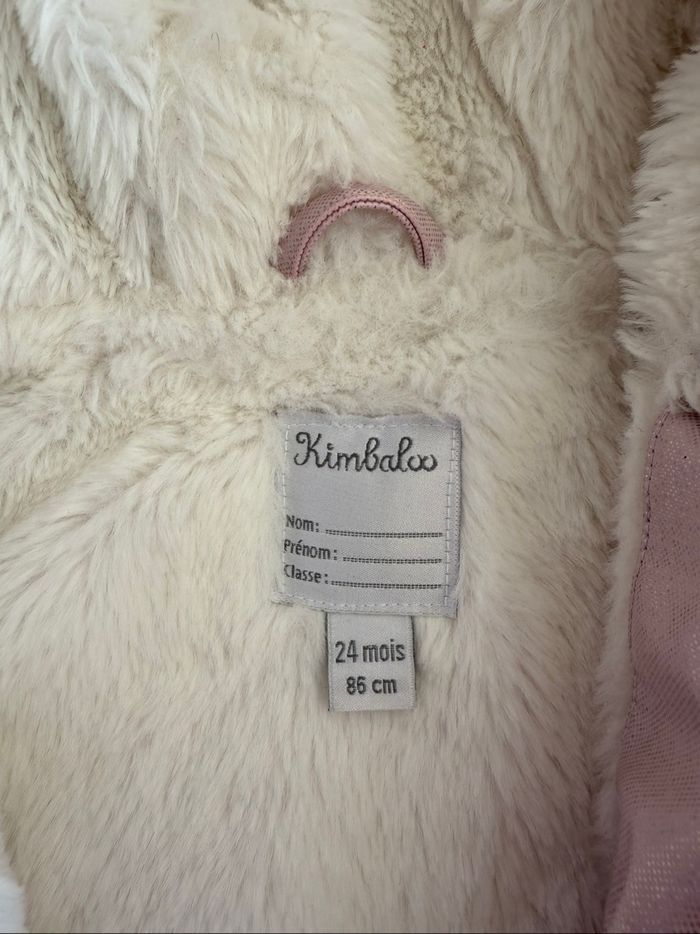 Manteau pailleté rose - photo numéro 3