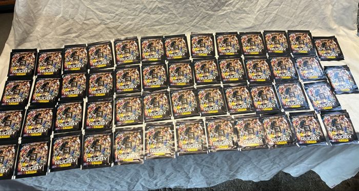 50 sachets Panini stickers Rugby Top 14 2024/2025