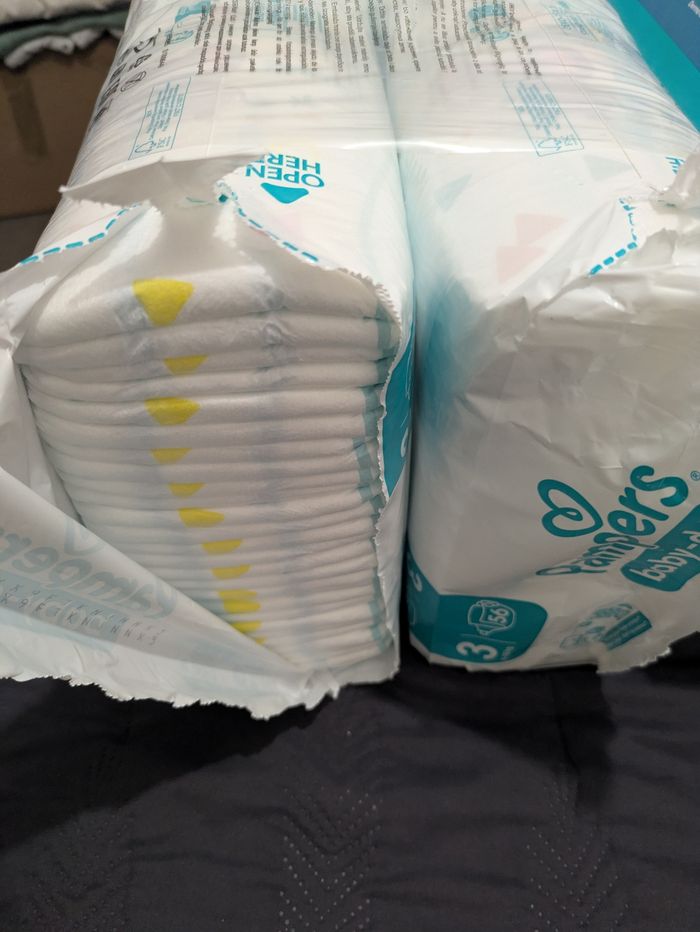 Couches Pampers baby dry taille 3 - photo numéro 4