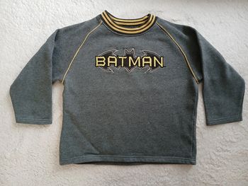 Pull sweat garçon batman taille 5 ans