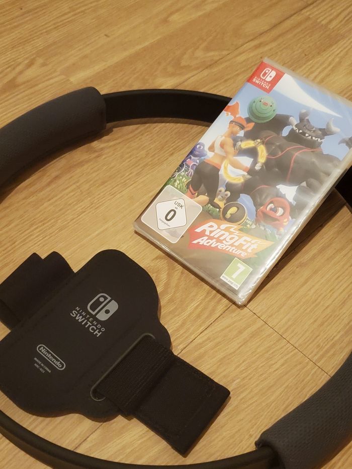 Jeux nintendo switch ring fit adventure - photo numéro 2