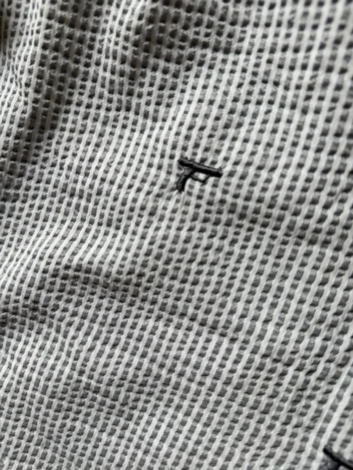Maillot de bain Swim-Ology Seersucker gris homme - Taille L - photo numéro 3