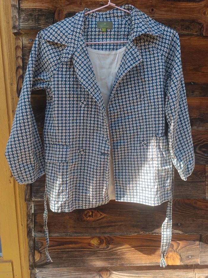 Veste trench fille 8 ans excellent état TroiZenfants - photo numéro 3