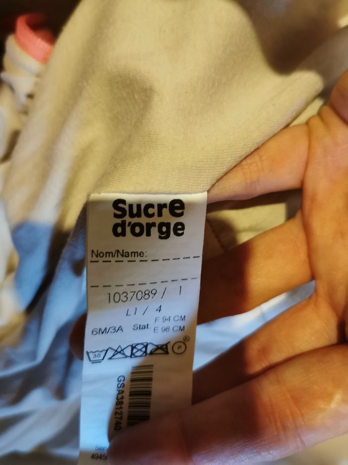 Gigoteuse sans manche de 6 mois à 3 ans marque sucre d'orge - photo numéro 5