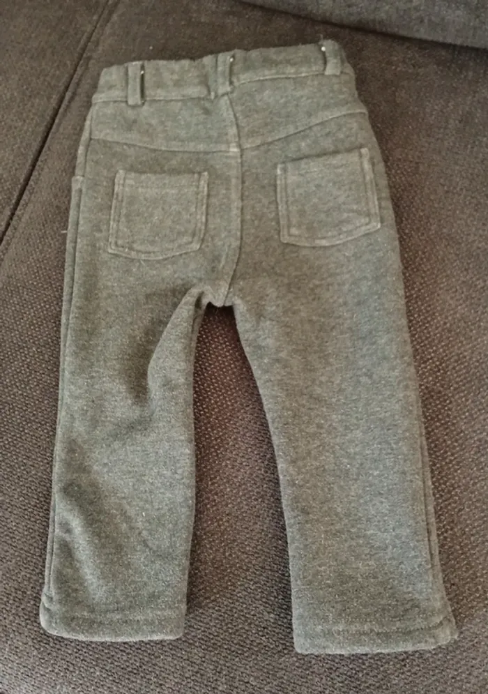 Lot 2 pantalons hiver 9/12 mois - photo numéro 6