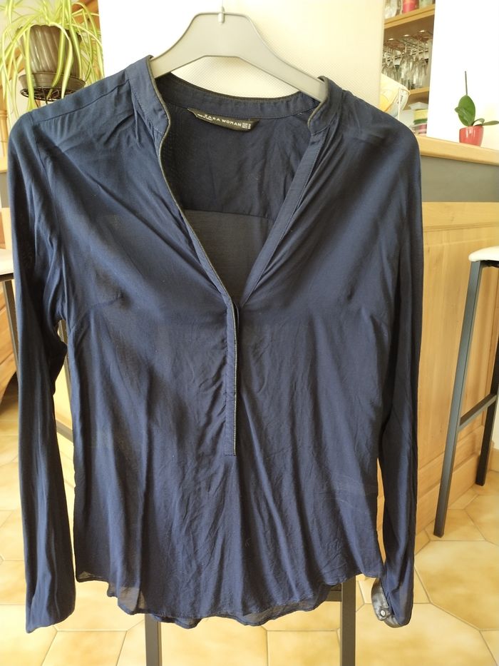 Tunique bleue femme