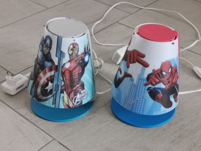 2 lampes de chevet enfant - Philips - photo numéro 3
