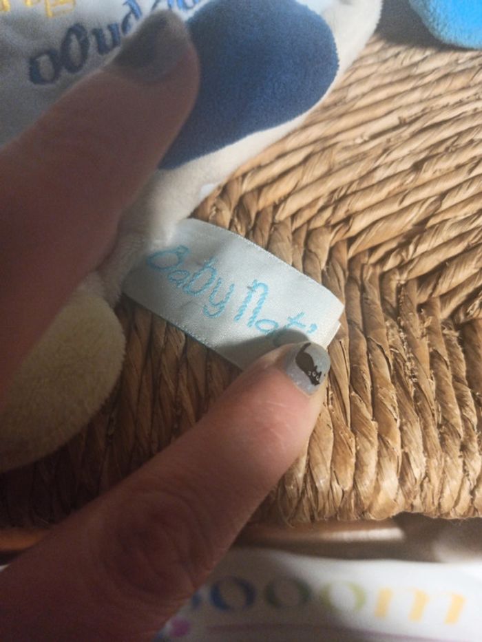 Doudou ours super doudou baby nat tbe - photo numéro 4