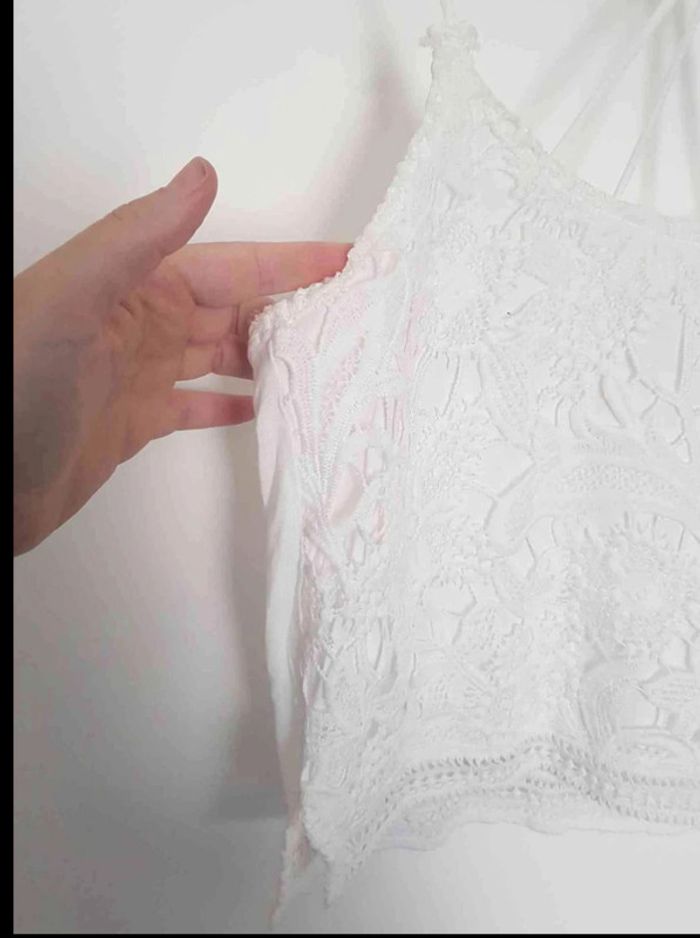 Croc  top  dentelle  taille 38 - photo numéro 4