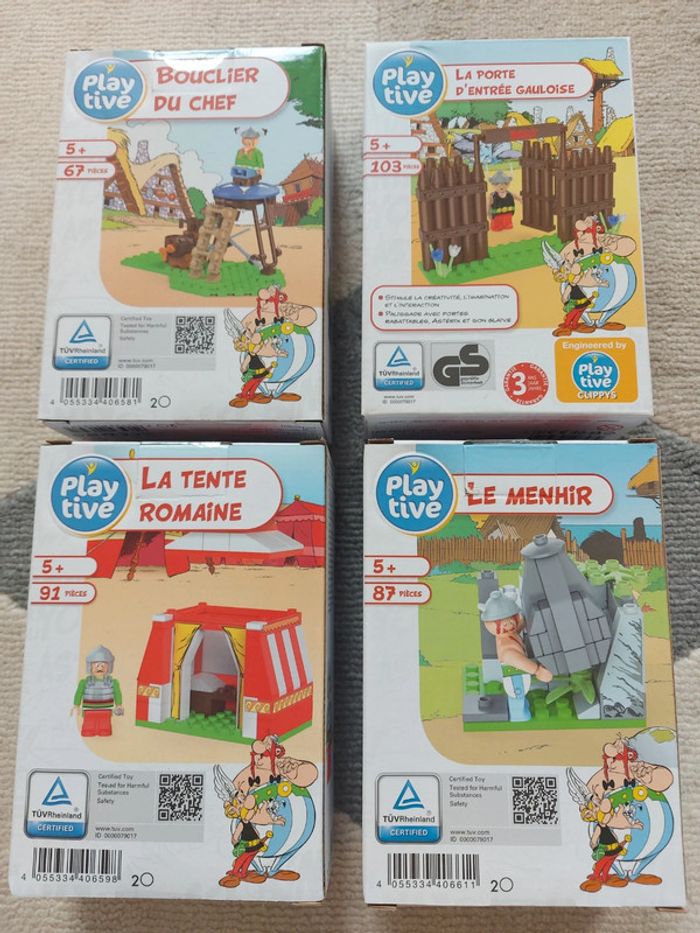 Lot 4 boîtes lego asterix - photo numéro 2