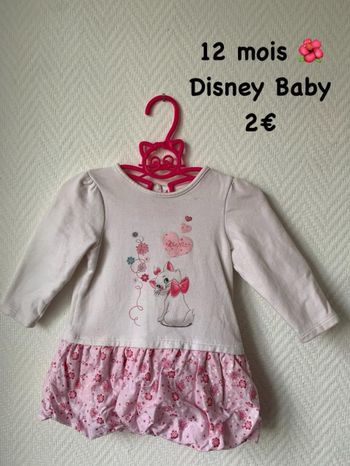 Tunique 🌺 12 mois 🌺 Disney Baby