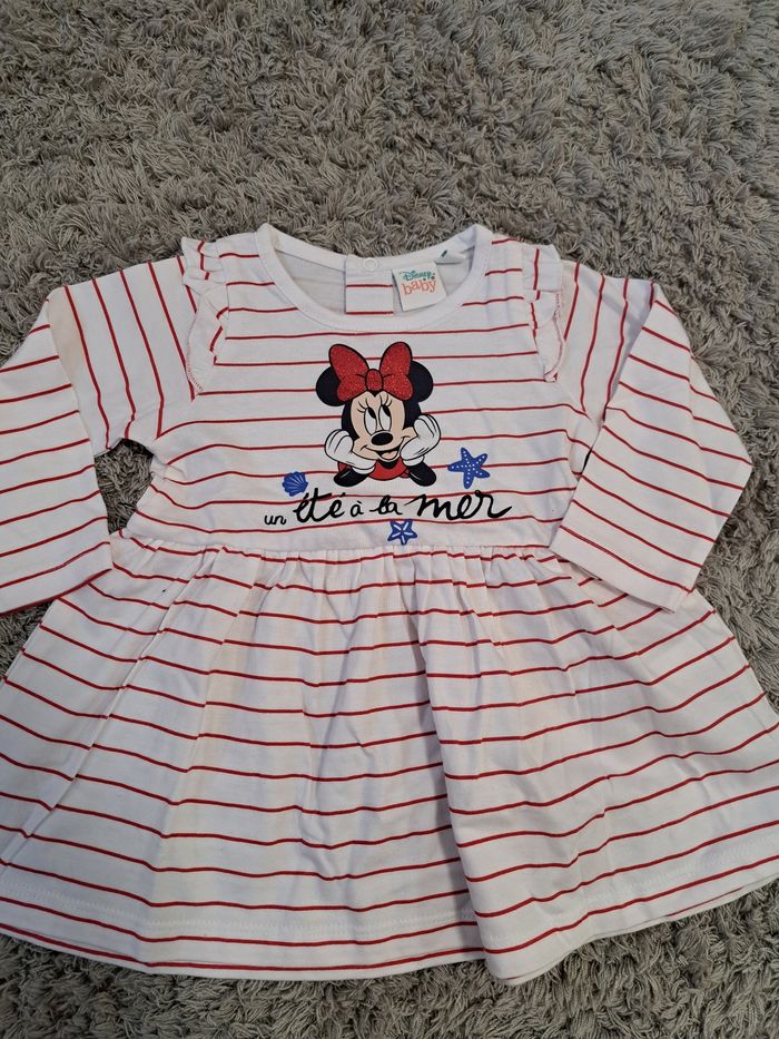 Robe Minnie bébé fille 3 mois