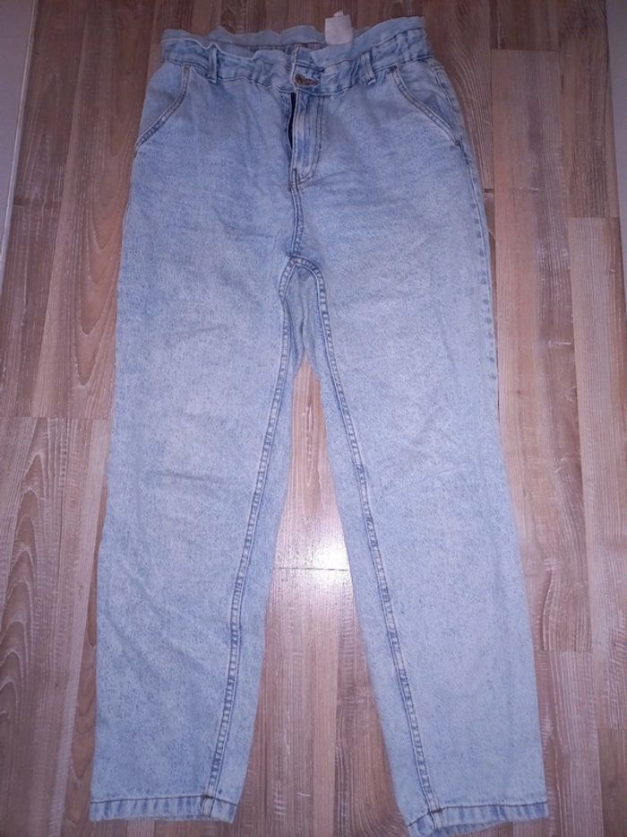 Jean mom camaïeu taille haute