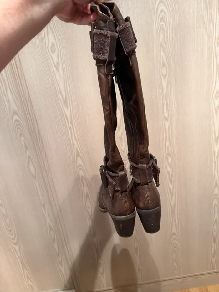 Botte en cuir de veau - photo numéro 4