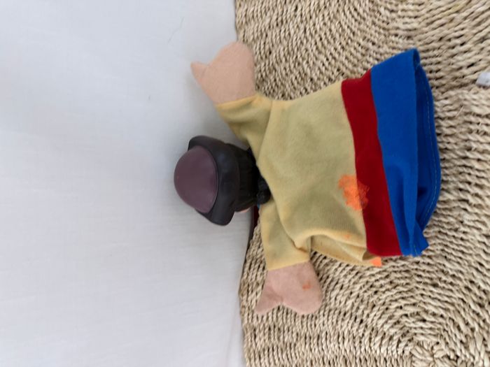 MARIONNETTE À TÊTE EN CAOUTCHOUC VINTAGE - photo numéro 2