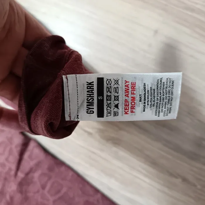 Legging gymshark femme s rouge rose - photo numéro 4