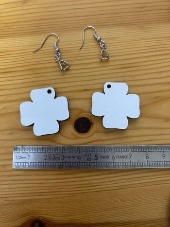 Boucles d'oreilles sublimables