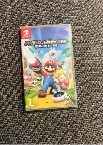 Jeu switch mario et lapins cretins