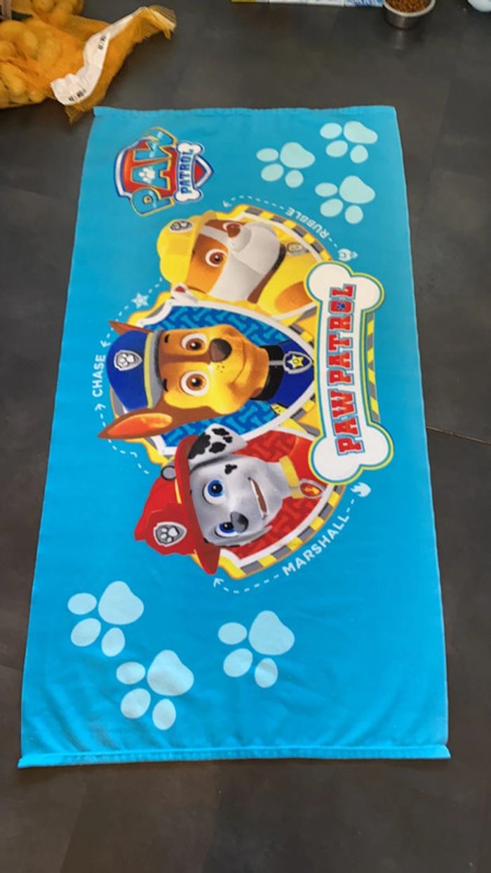 Serviette de plage paw patrol
