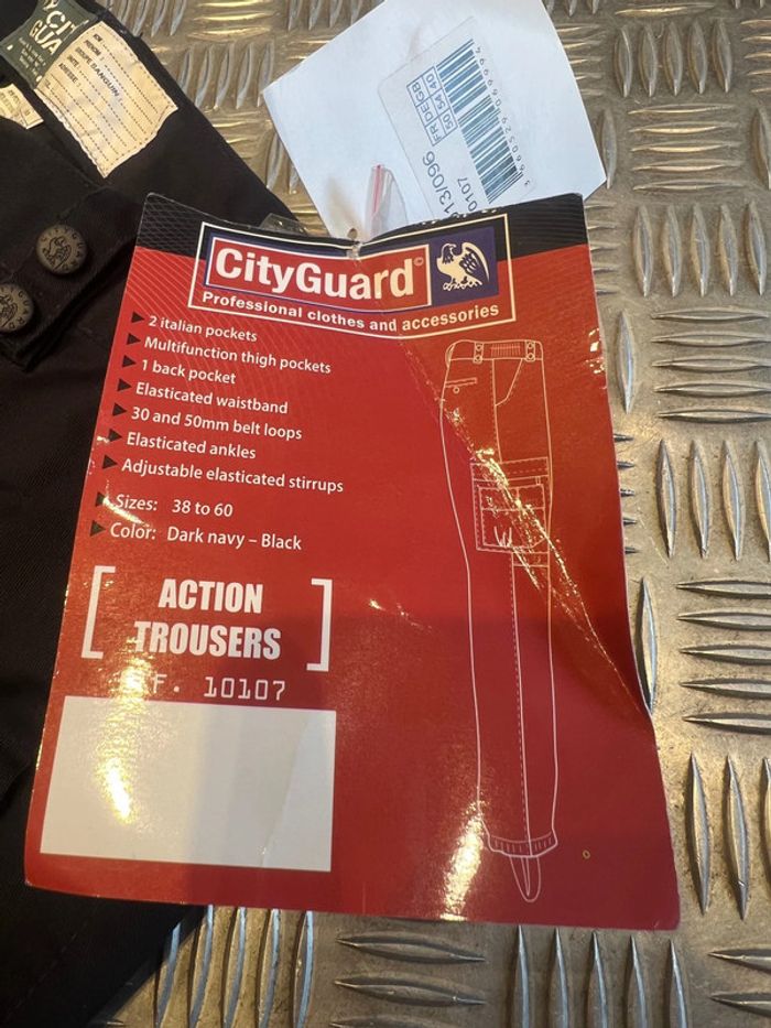 Pantalon cityGuard 10107 action securite bleu fonce neuf taille 50 - photo numéro 2