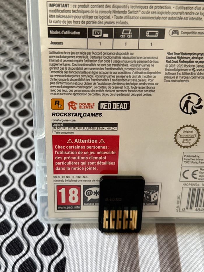 Jeu Nintendo switch Red Dead Redemption - photo numéro 3