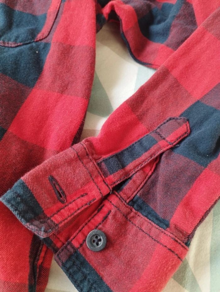 Lot de 3 chemises à carreaux garçon 8 ans - photo numéro 11