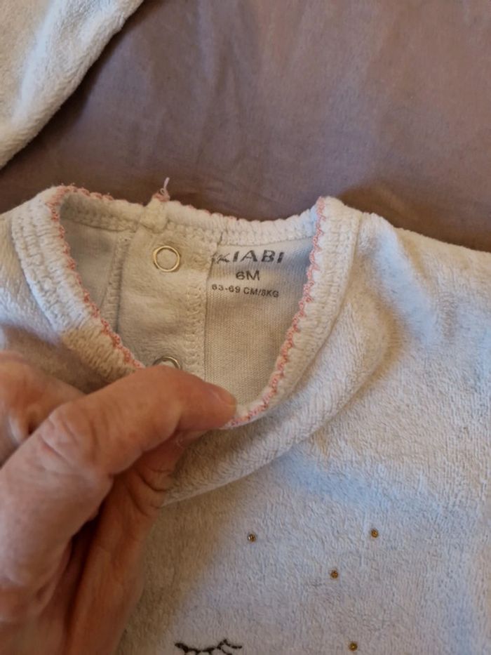 Lot de 4 pyjamas fille 6 mois - photo numéro 9