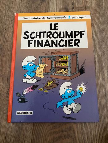 Bd le Schtrumpf financier